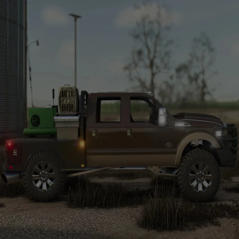 FS25 2016 f250 Farm Truck v1.0 Trucks Mod FS25 Mod Free Download