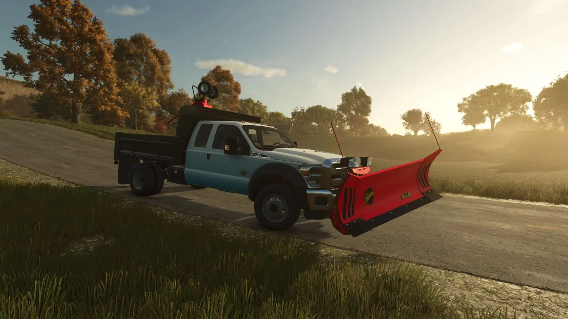 FS25 2016 Ford F450 Dump v1.0 Trucks Mod FS25 Mod Free Download