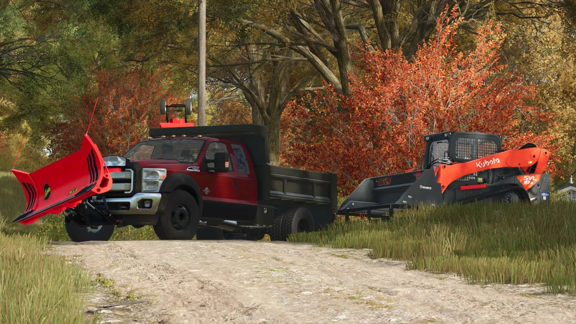 FS25 2016 Ford F450 Dump v1.1 Trucks Mod FS25 Mod Free Download
