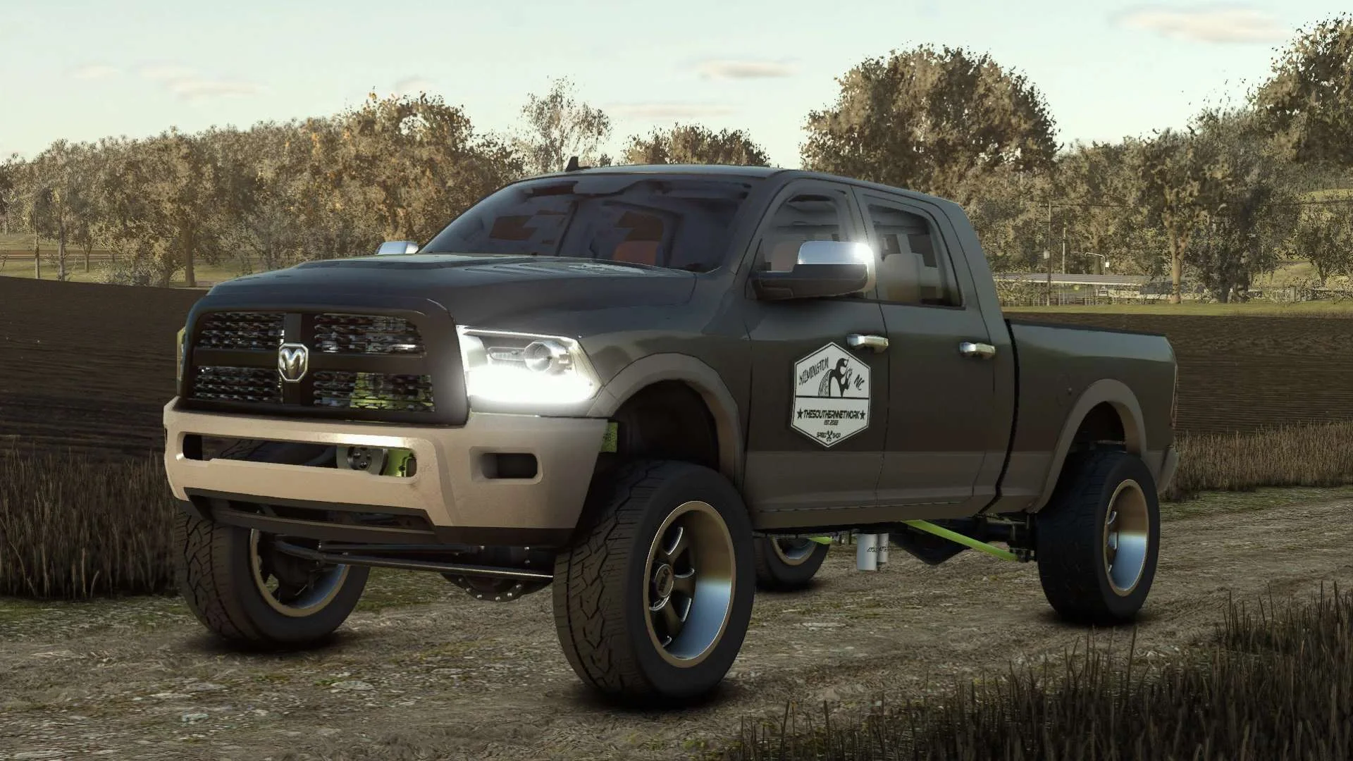FS25 2018 DODGE RAM v1.0 Trucks Mod FS25 Mod Free Download