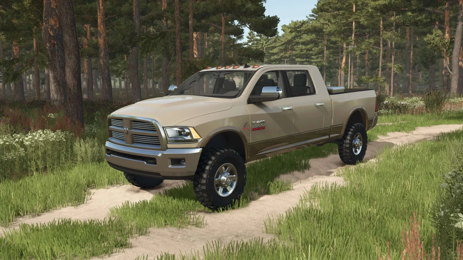 FS25 2018 RAM 3500 v1.0 Trucks Mod FS25 Mod Free Download