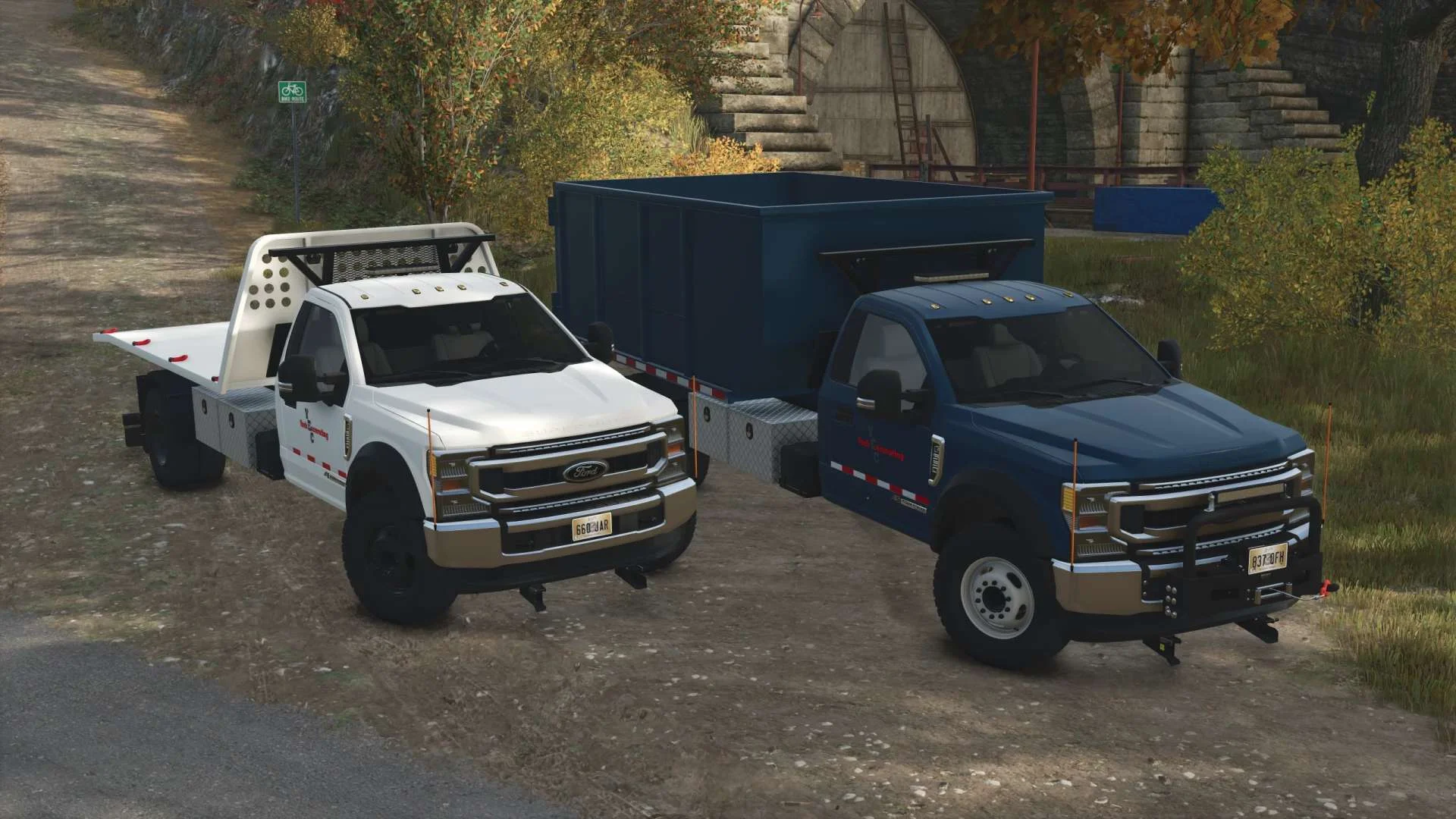 FS25 2020 Ford F550 SNG v1.0 Trucks Mod FS25 Mod Free Download