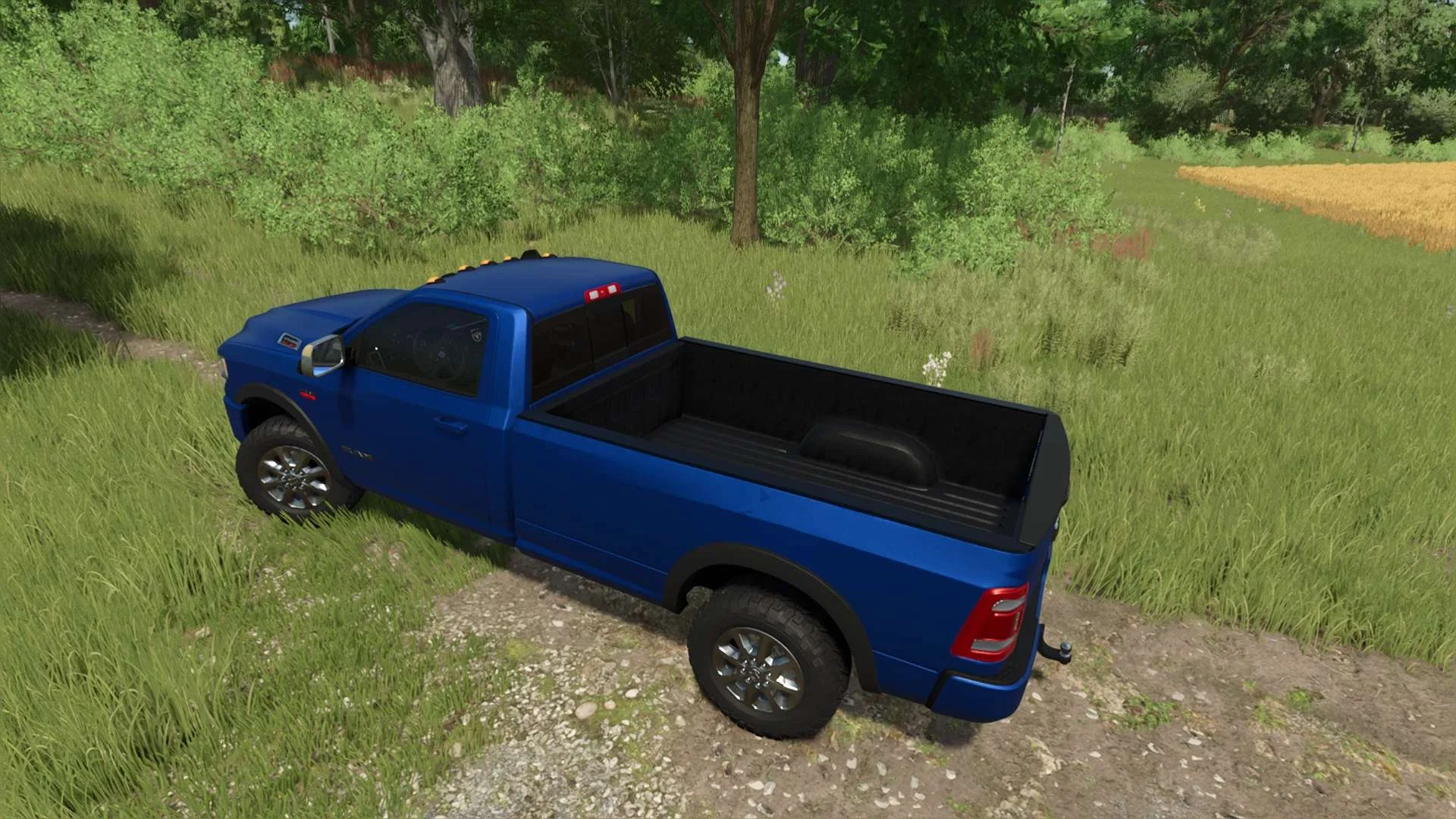 FS25 2020 Ram 3500 Single Cab v1.0 Trucks Mod FS25 Mod Free Download