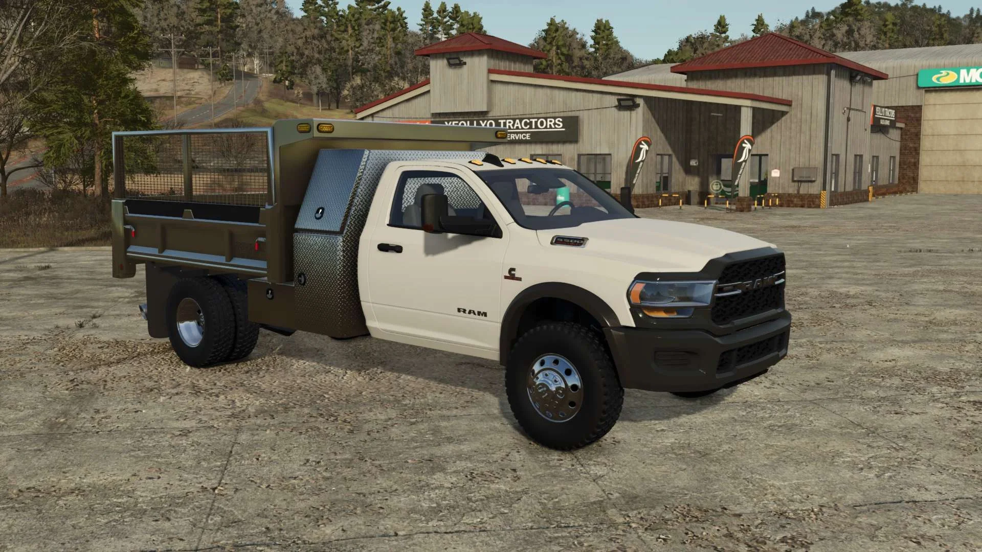 FS25 2020 Ram 5500 Dump Truck v1.0 Trucks Mod FS25 Mod Free Download