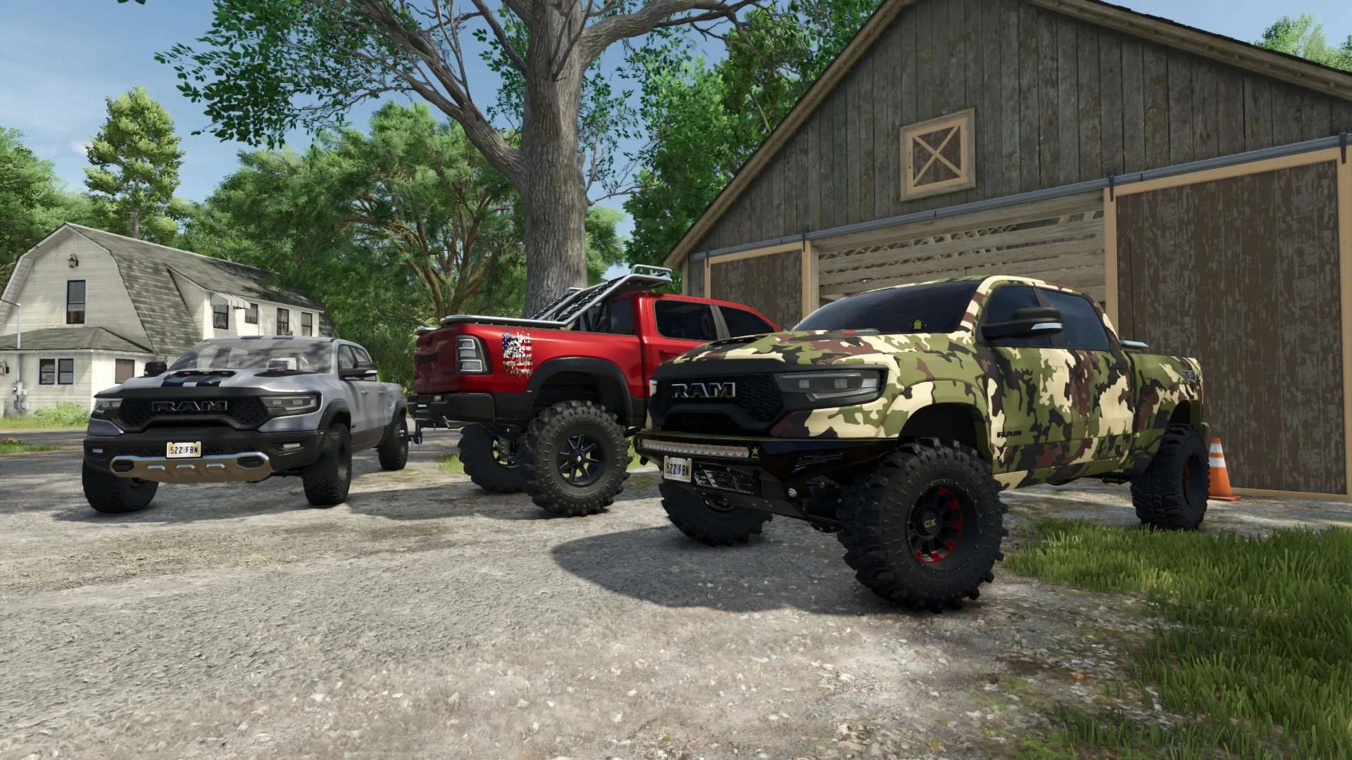 FS25 2021 Ram TRX v1.2 Trucks Mod FS25 Mod Free Download