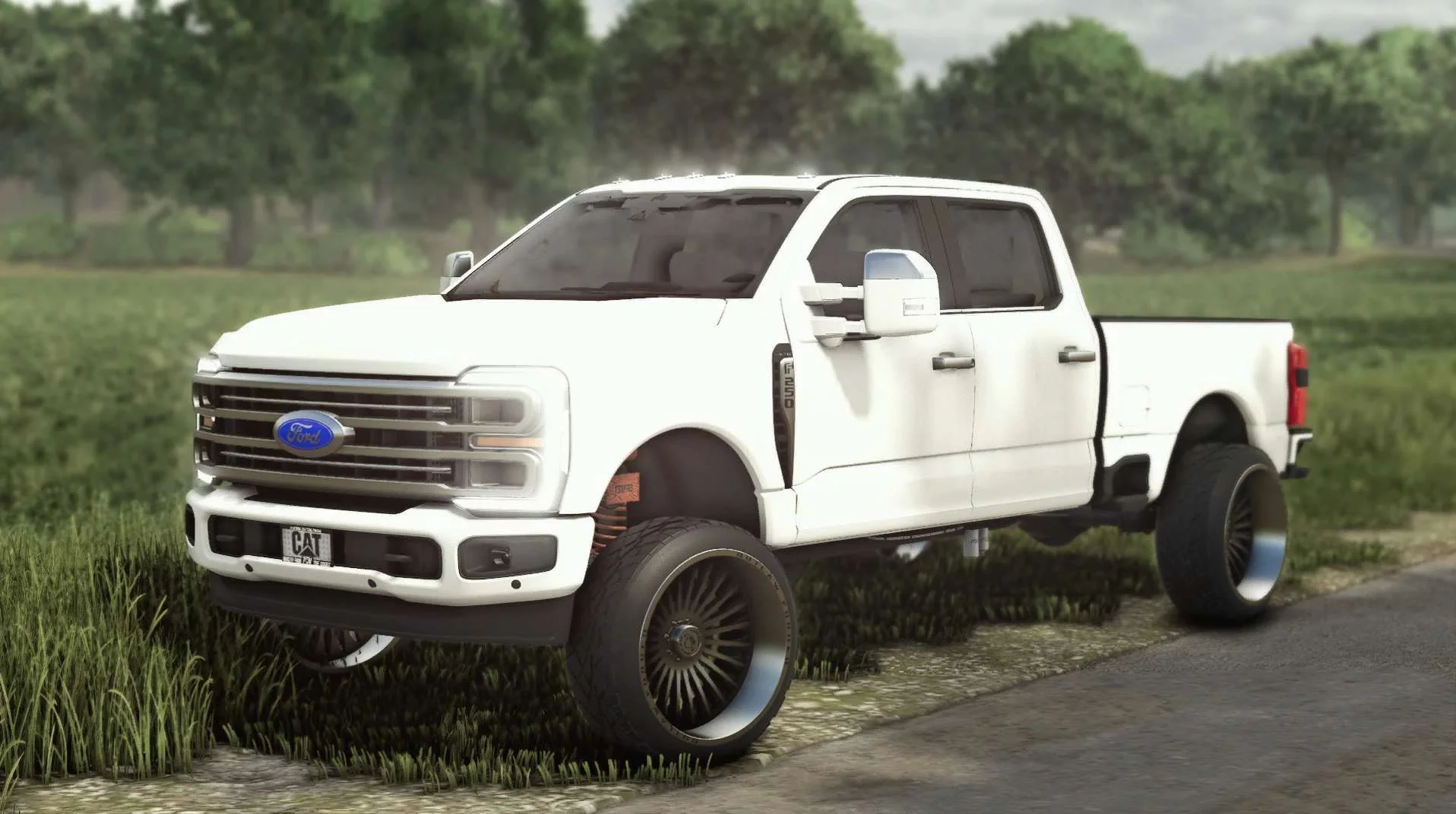 FS25 2023 FORD F250 Limited v1.0 Trucks Mod FS25 Mod Free Download