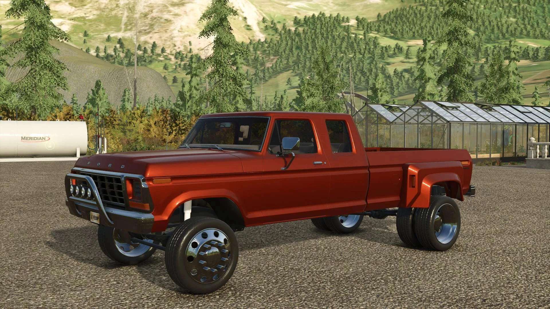 FS25 78 Ford F350 SuperCab v1.0 Trucks Mod FS25 Mod Free Download