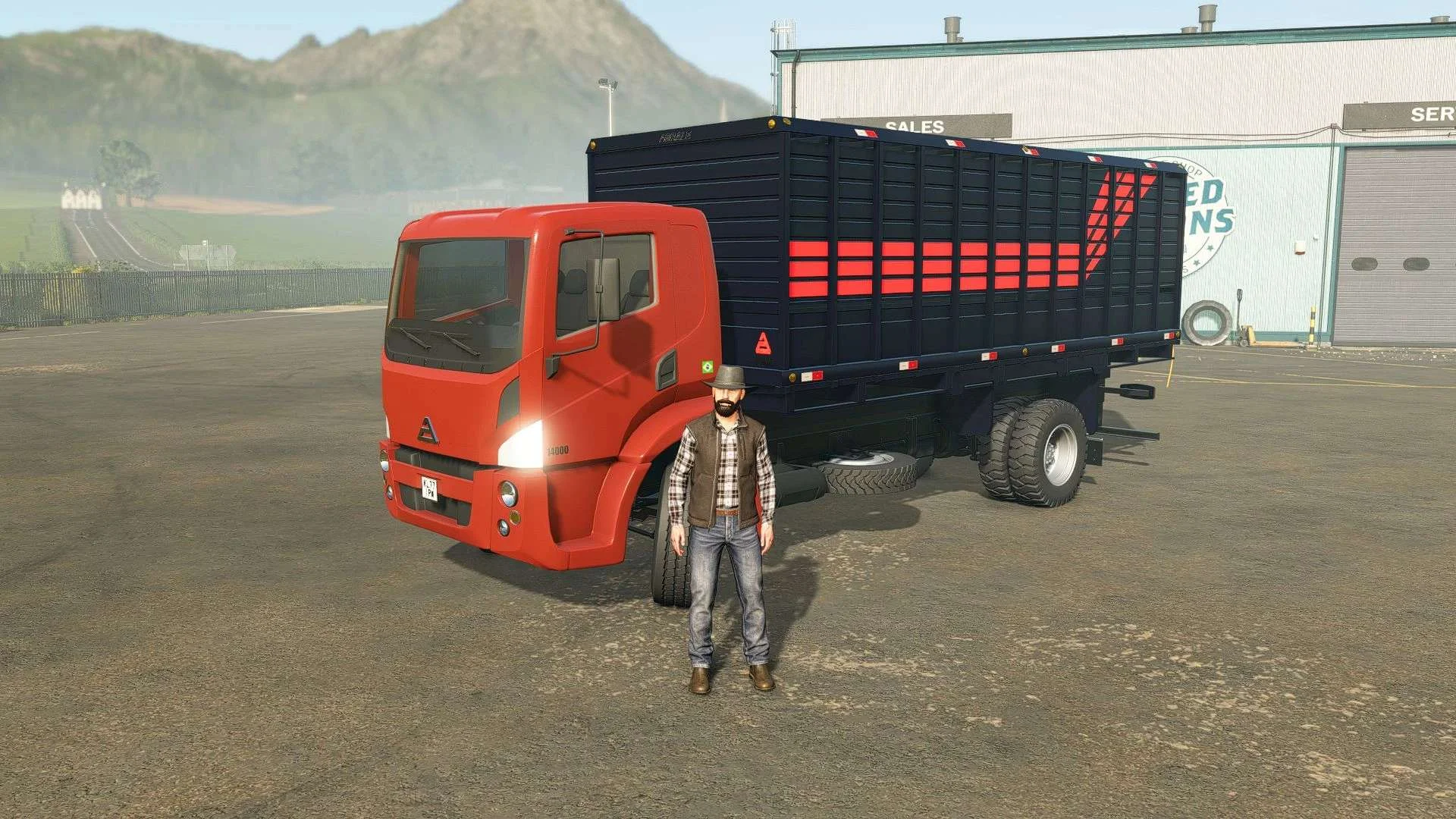 FS25 Agrale Truck 14000 v3.4.3.3 Trucks Mod FS25 Mod Free Download