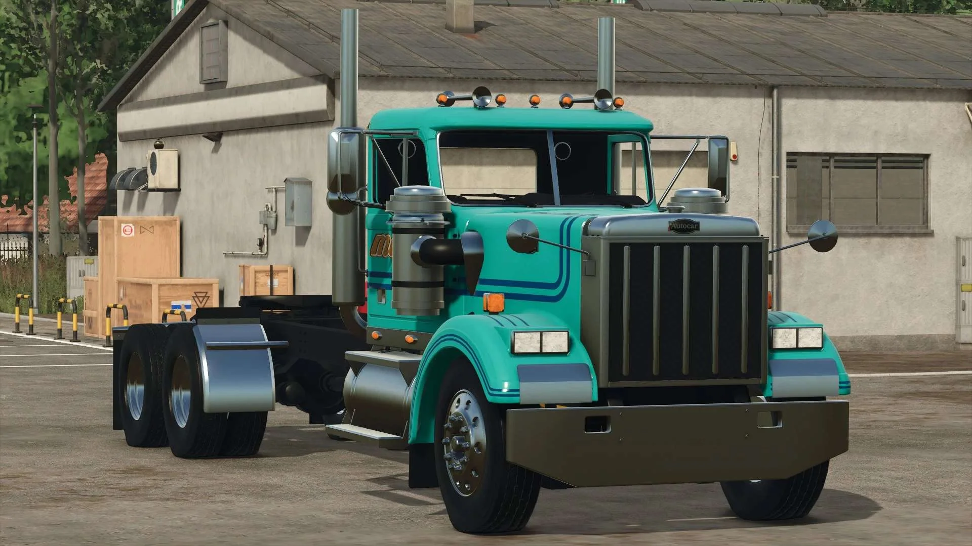 FS25 Autocar Truck v1.0 Trucks Mod FS25 Mod Free Download