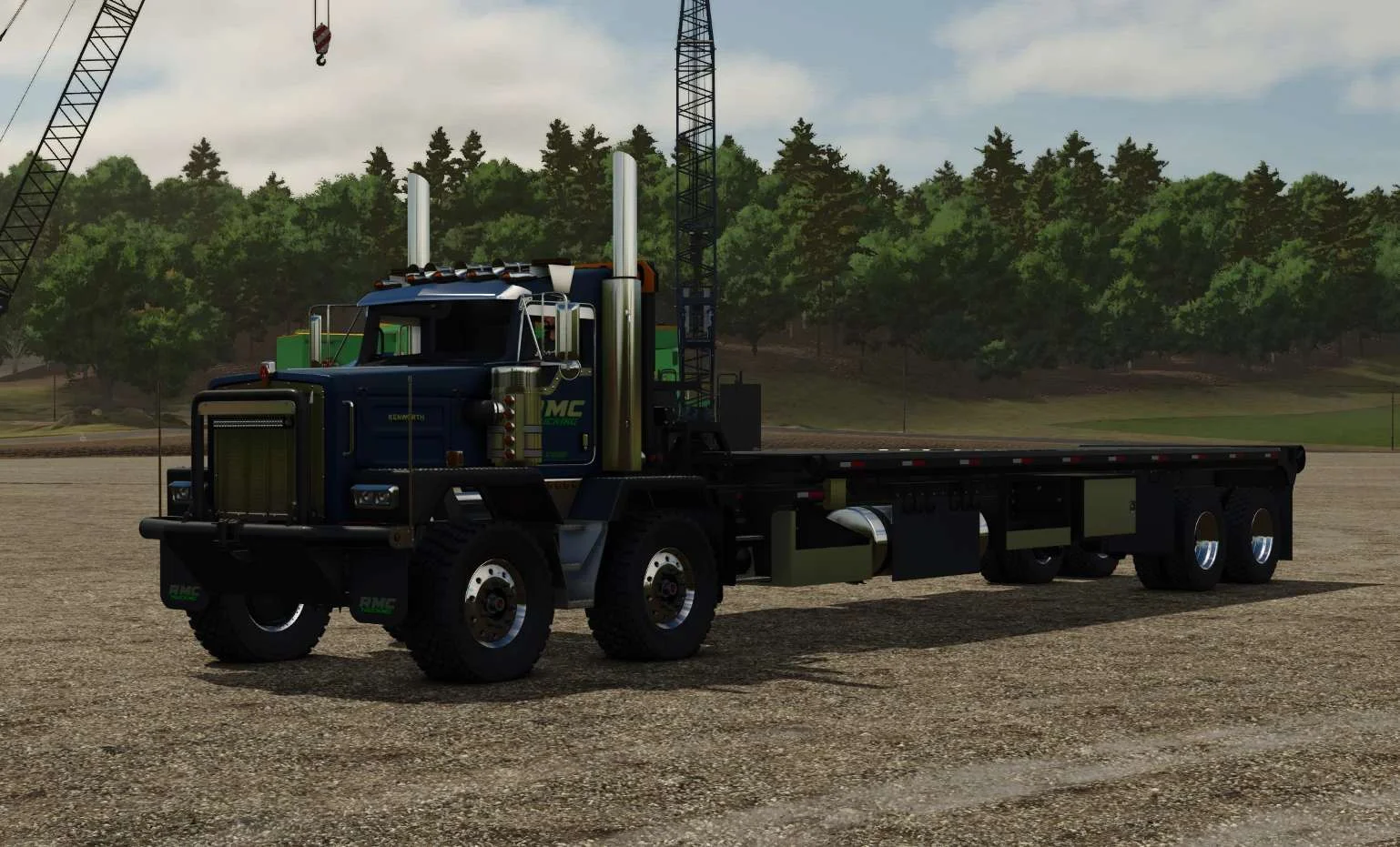 FS25 C500 Oilfield bedtruck v1.0 Trucks Mod FS25 Mod Free Download