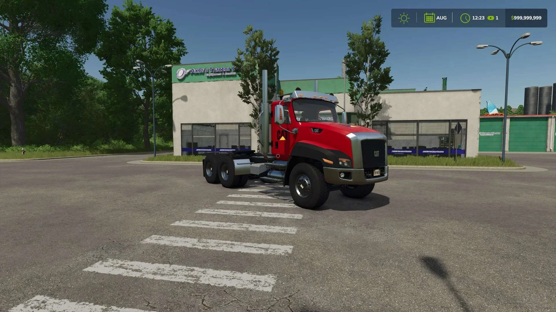 FS25 CAT CT660 Semi v1.0 Trucks Mod FS25 Mod Free Download