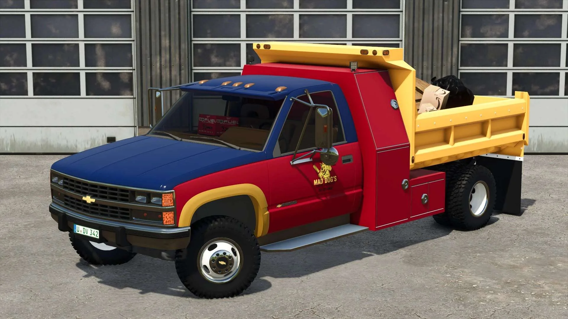 FS25 Chevrolet GMT400 K3500 Dump Truck v1.0 Trucks Mod FS25 Mod Free Download