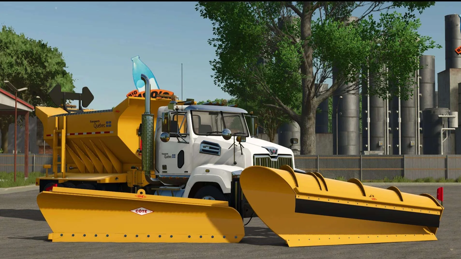 FS25 COTE PLOW PACK v1.0 Trucks Mod FS25 Mod Free Download