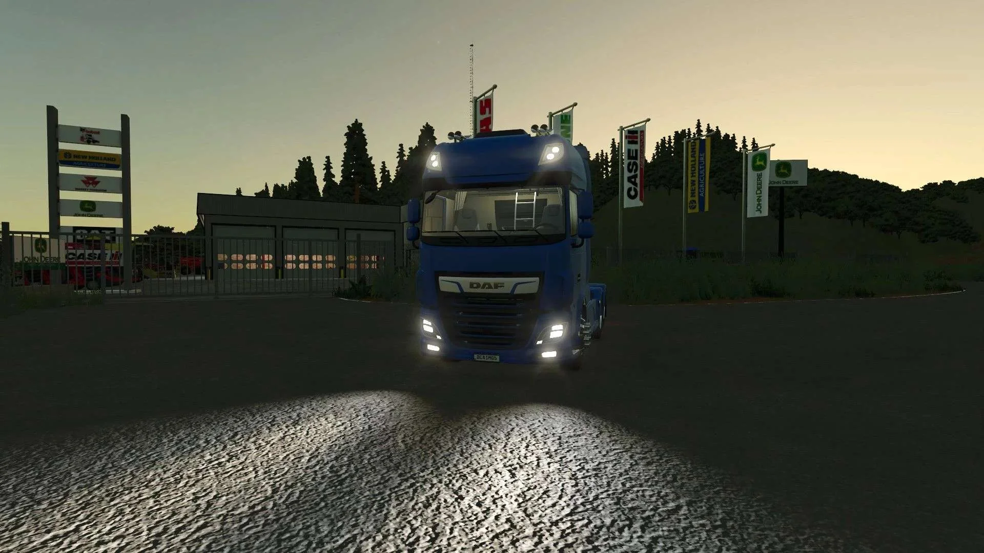 FS25 DAF XF BR v1.0 Trucks Mod FS25 Mod Free Download