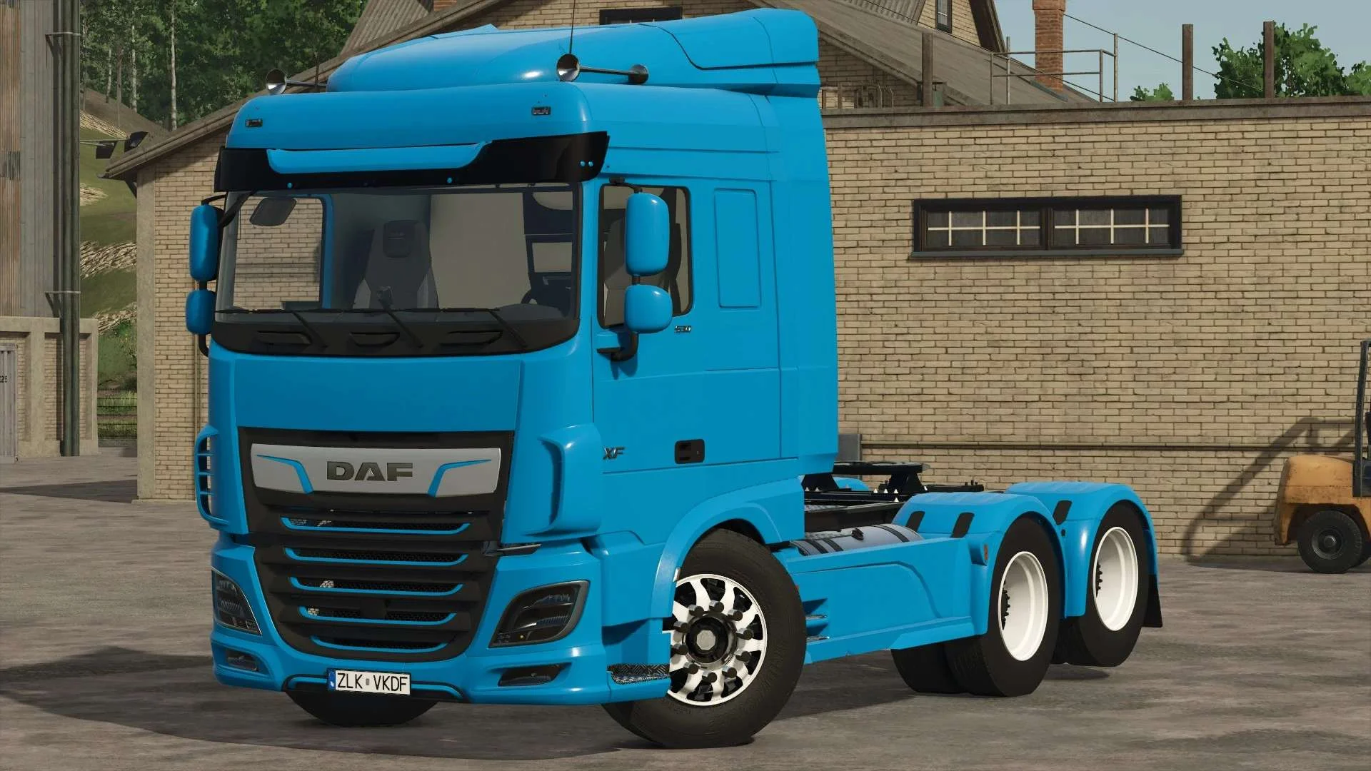 FS25 DAF XF FTS 6×2 & FTT 6×4 v1.0 Trucks Mod FS25 Mod Free Download