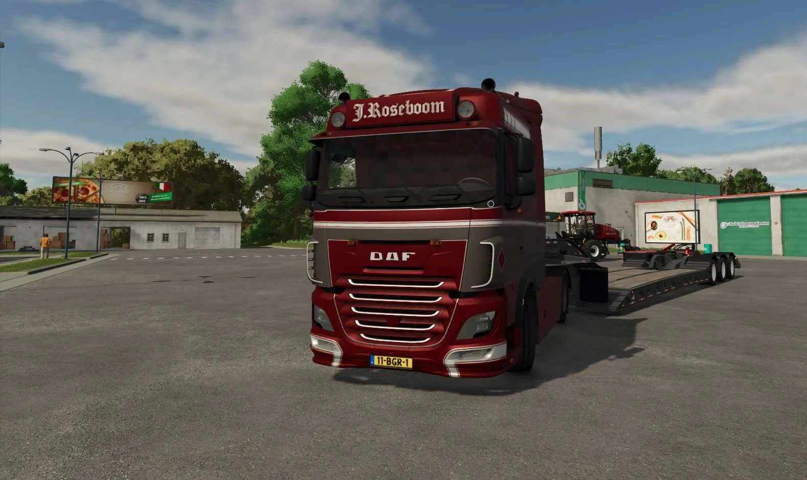 FS25 DAF xf106 roseboom v1.0 Trucks Mod FS25 Mod Free Download