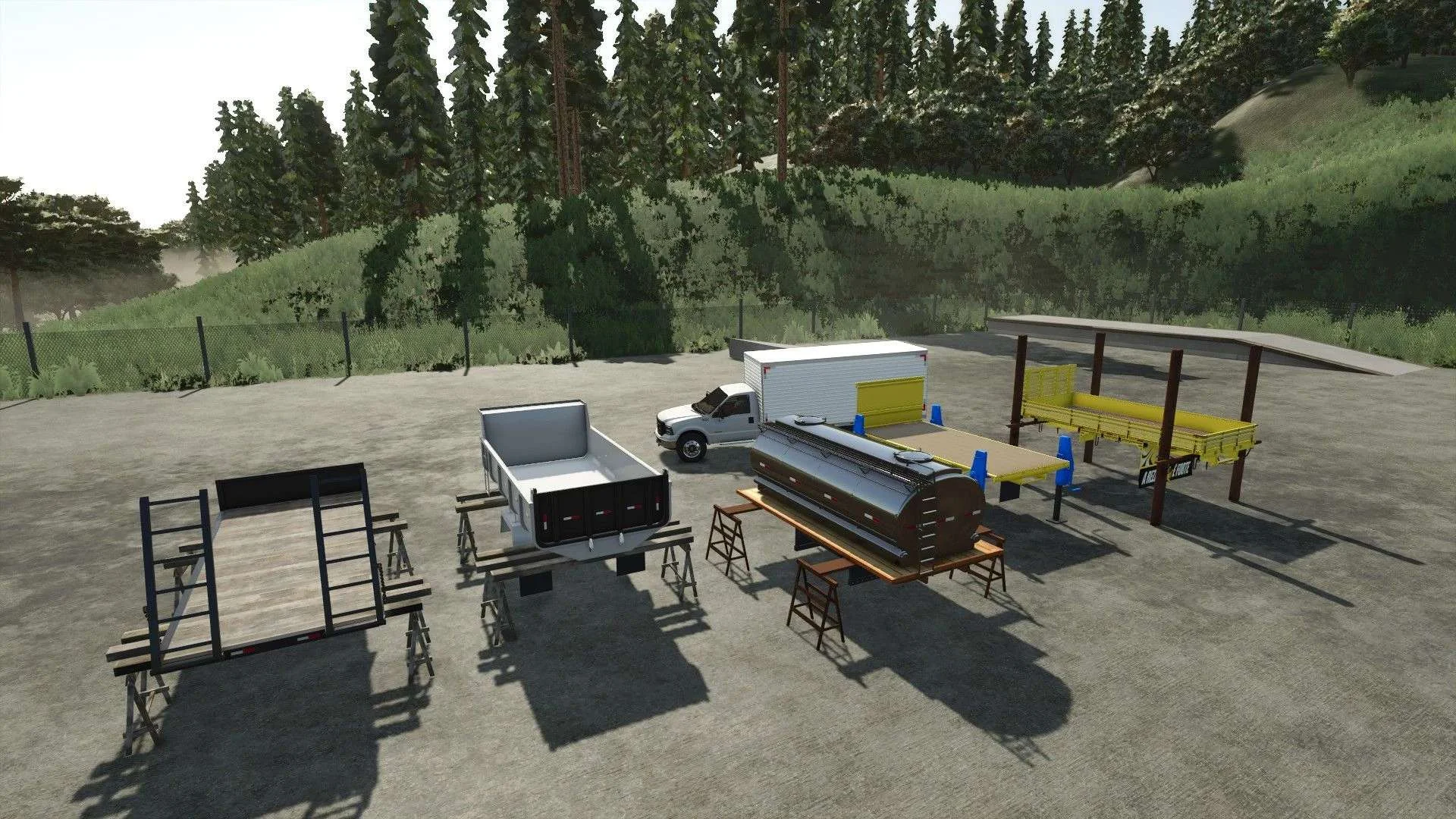FS25 Ford F4000 BR v1.0 Trucks Mod FS25 Mod Free Download