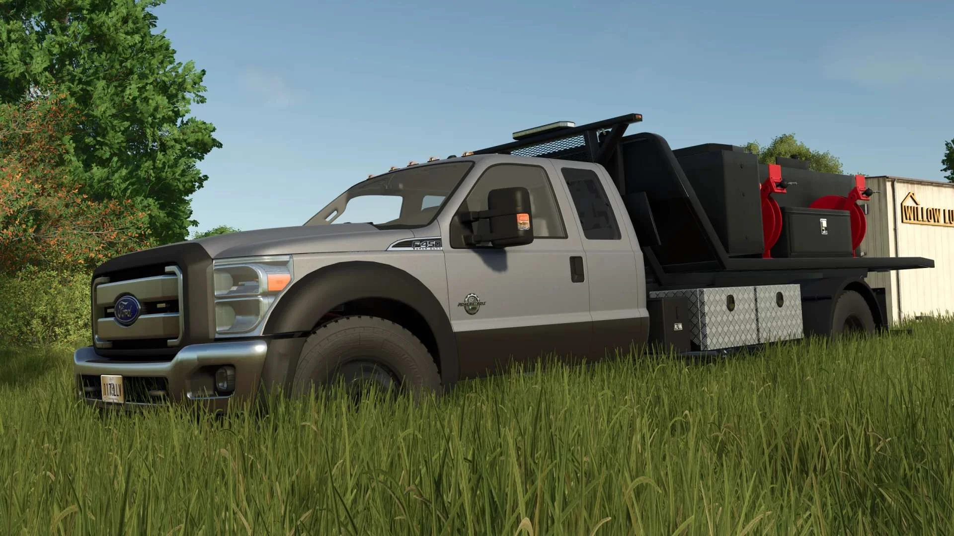 FS25 FORD F450 SNG v1.0 Trucks Mod FS25 Mod Free Download