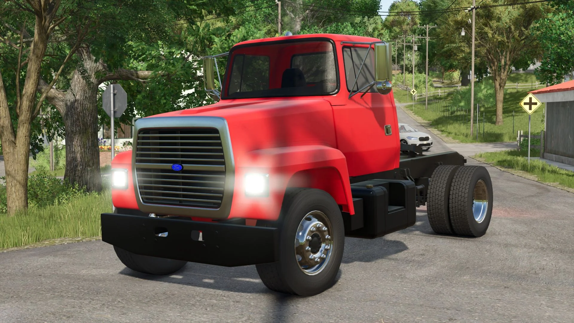 FS25 Ford L8000 Truck v1.0 Trucks Mod FS25 Mod Free Download