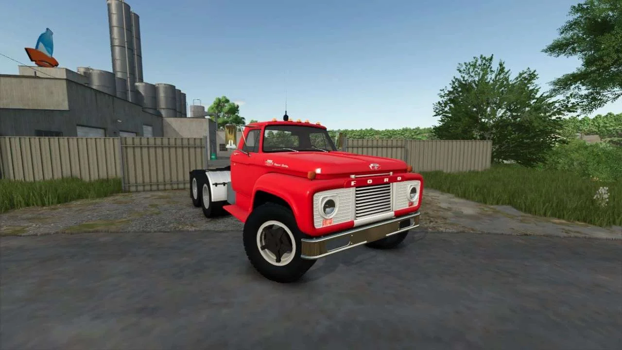 FS25 Ford T850 Semi v1.1 Trucks Mod FS25 Mod Free Download