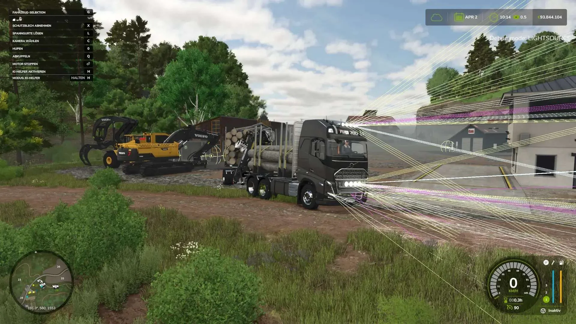 FS25 Forst LKW v1.0 Trucks Mod FS25 Mod Free Download