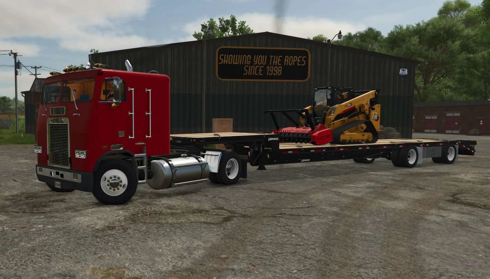 FS25 Freightliner FLT Cabover v1.0 Trucks Mod FS25 Mod Free Download