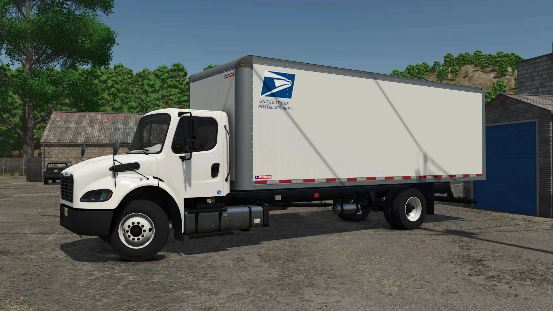 FS25 Freightliner M2 Box Truck v1.1 Trucks Mod FS25 Mod Free Download