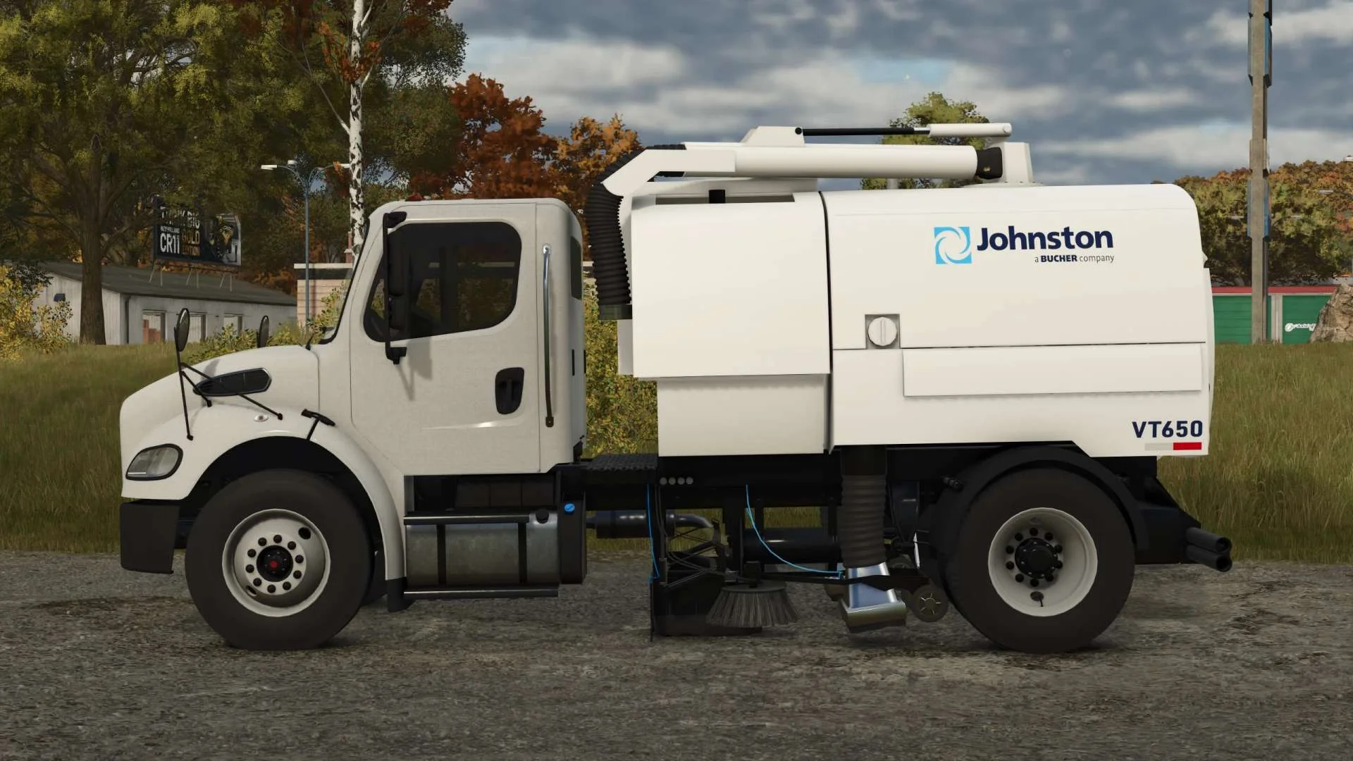 FS25 Freightliner M2 Sweeper v1.0 Trucks Mod FS25 Mod Free Download