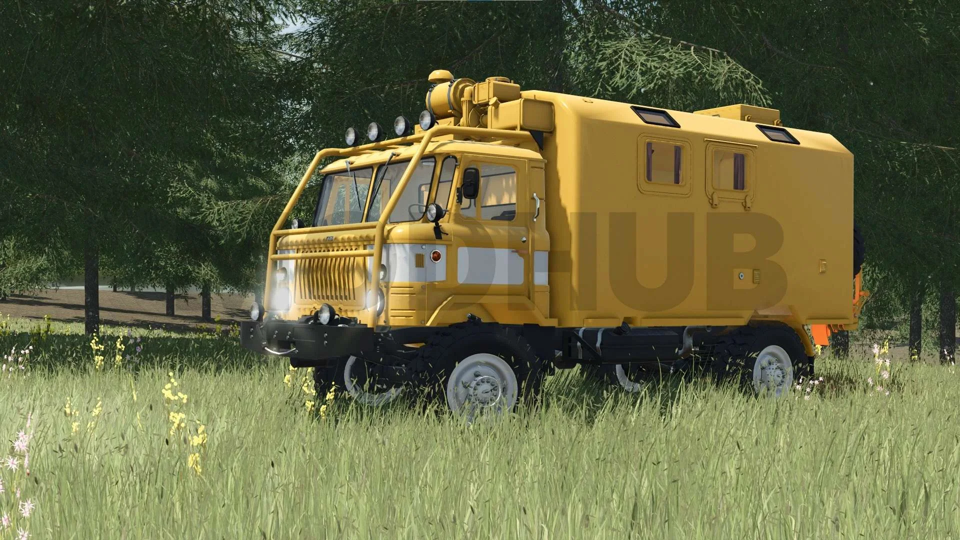 FS25 GAZ-66 v1.0.0.1 Trucks Mod FS25 Mod Free Download