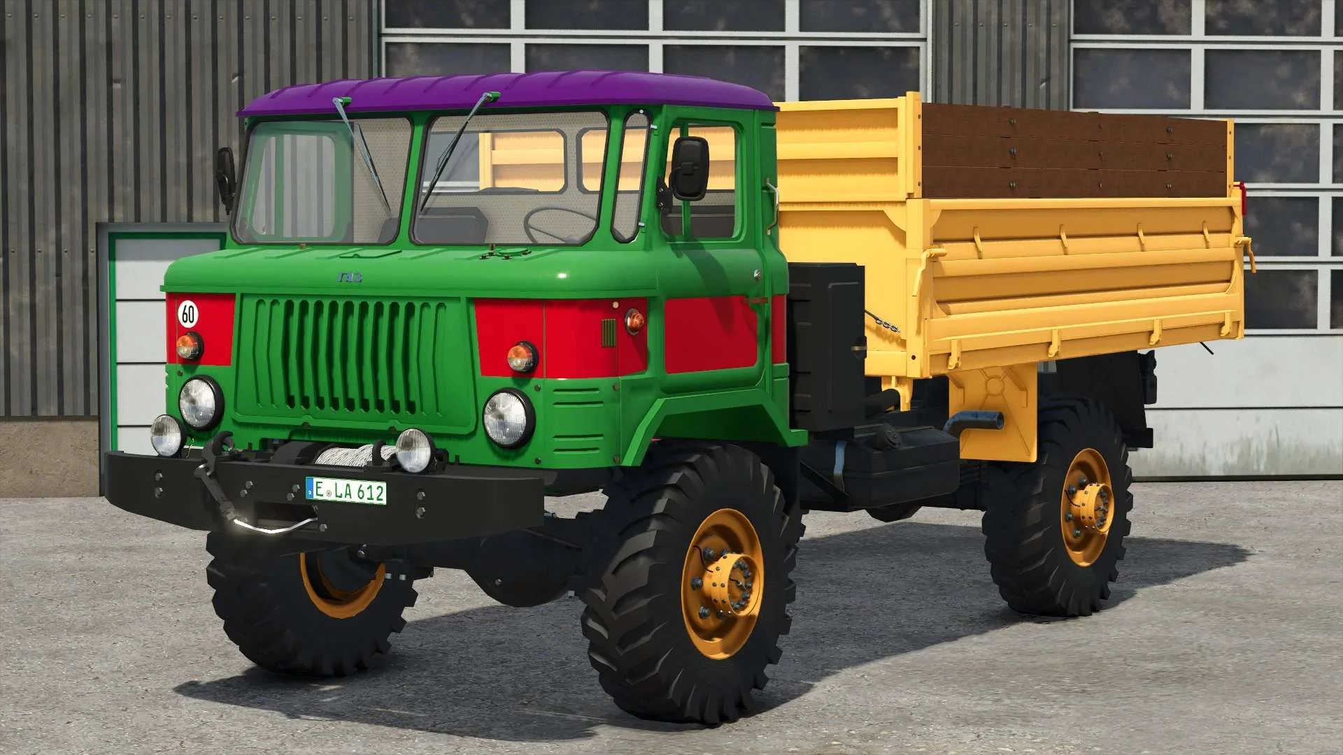 FS25 GAZ 66 v1.0 Trucks Mod FS25 Mod Free Download