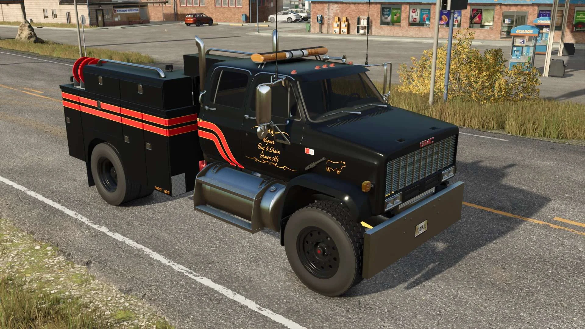 FS25 GMC C7000 81-89 v1.2.0.1 Trucks Mod FS25 Mod Free Download