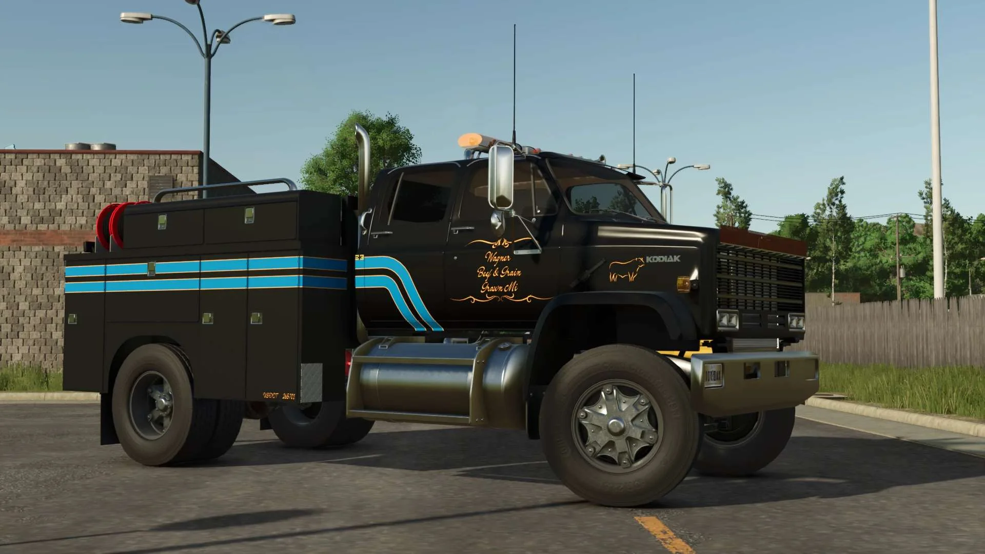 FS25 GMC C7000 81-89 v1.3 Trucks Mod FS25 Mod Free Download