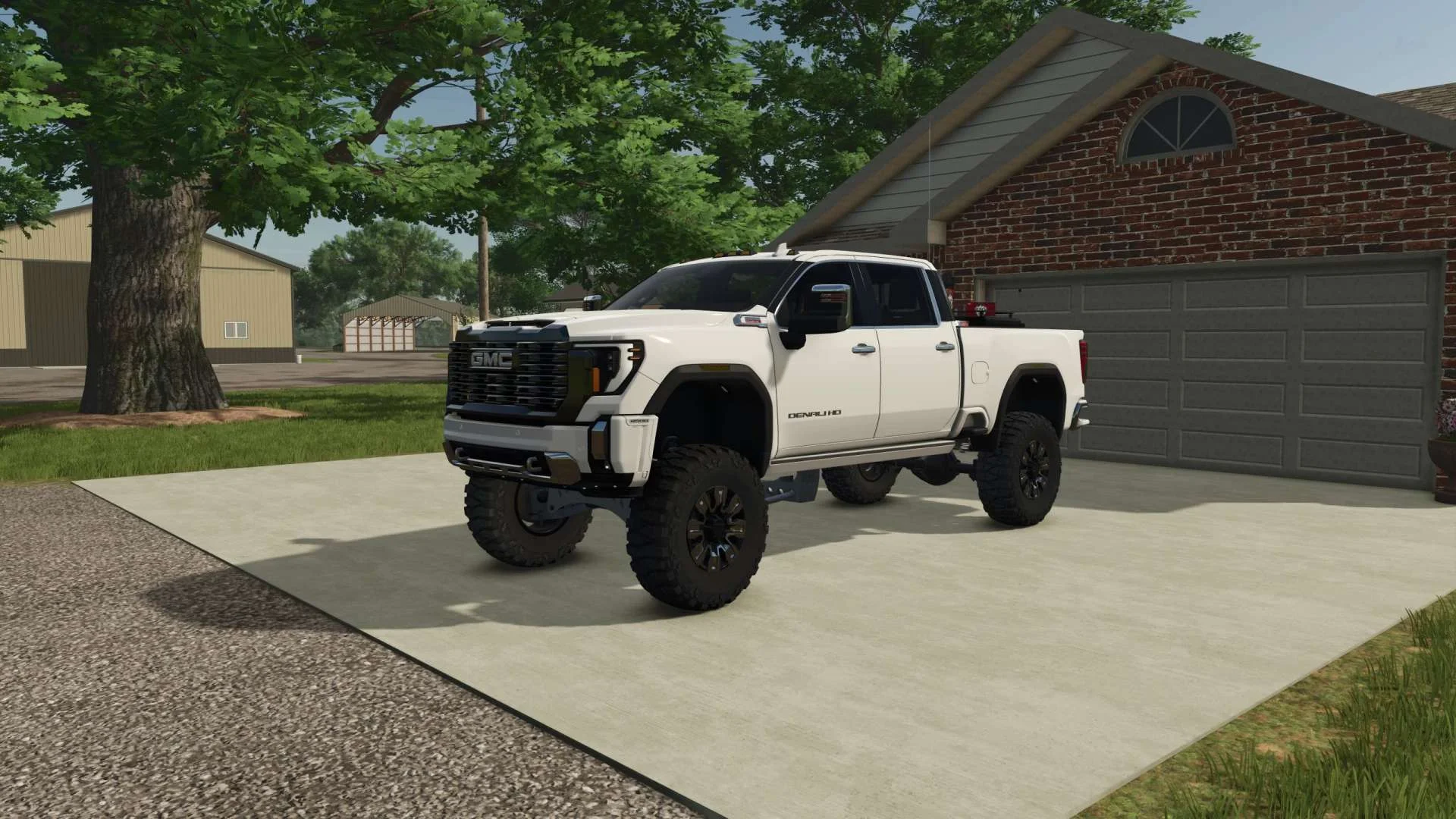 FS25 GMC Denali 2500 on 7.5 FTS v1.0 Trucks Mod FS25 Mod Free Download