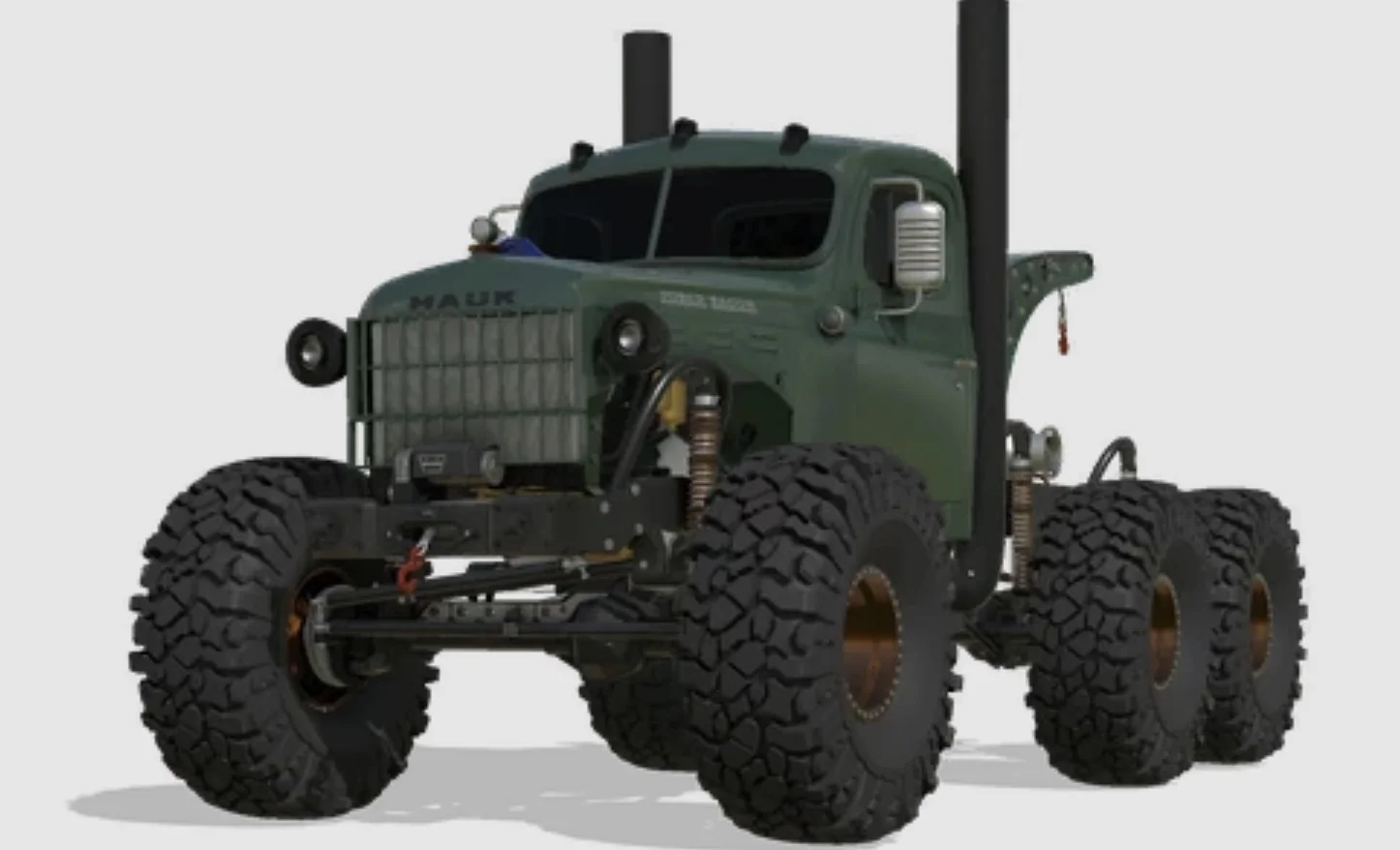 FS25 Haulk 1948 Power Wagon 6×6 v1.0 Trucks Mod FS25 Mod Free Download