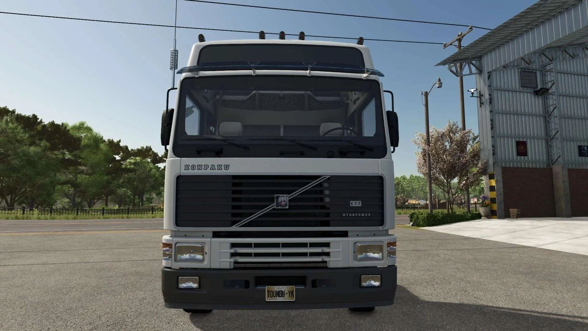 FS25 HGR KY7 Electric Daycab v1.0 Trucks Mod FS25 Mod Free Download