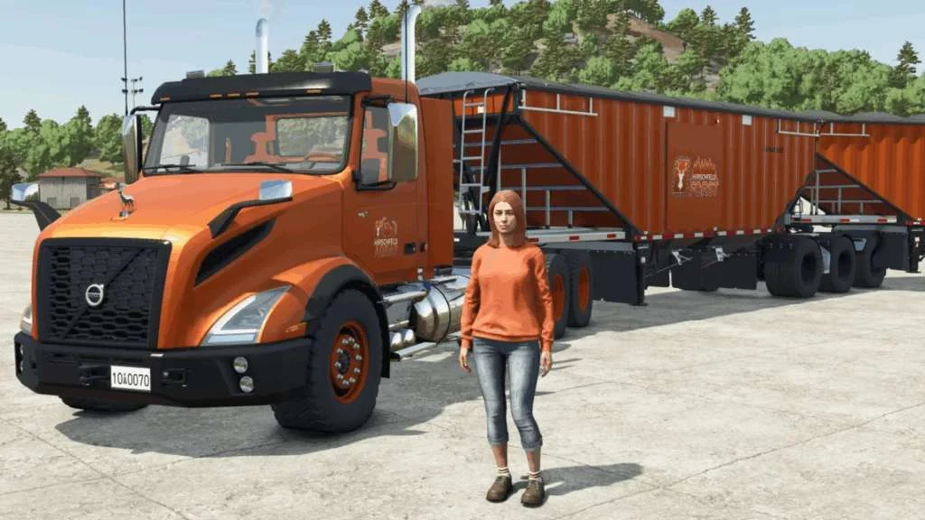 FS25 Hirschfeld Volvo VNX 300 V1.0.0.3 Trucks Mod FS25 Mod Free Download