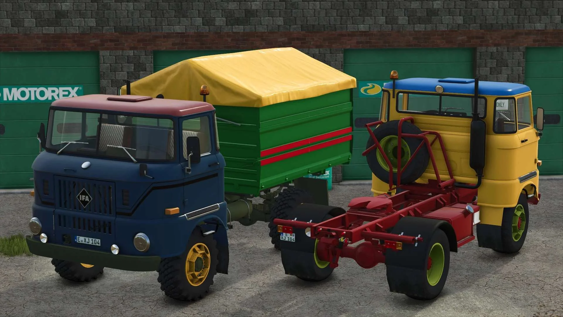 FS25 IFA W50 & Swap Bodies Pack v1.0 Trucks Mod FS25 Mod Free Download