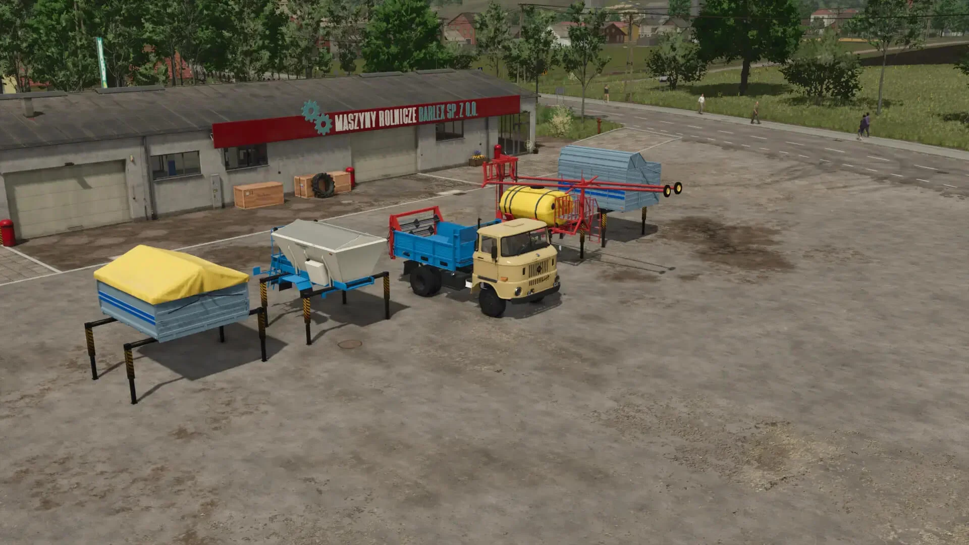 FS25 IFA W50 + swap bodies V1.0 Trucks Mod FS25 Mod Free Download
