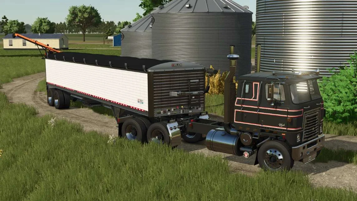FS25 Improved IH Transtar v1.0 Trucks Mod FS25 Mod Free Download