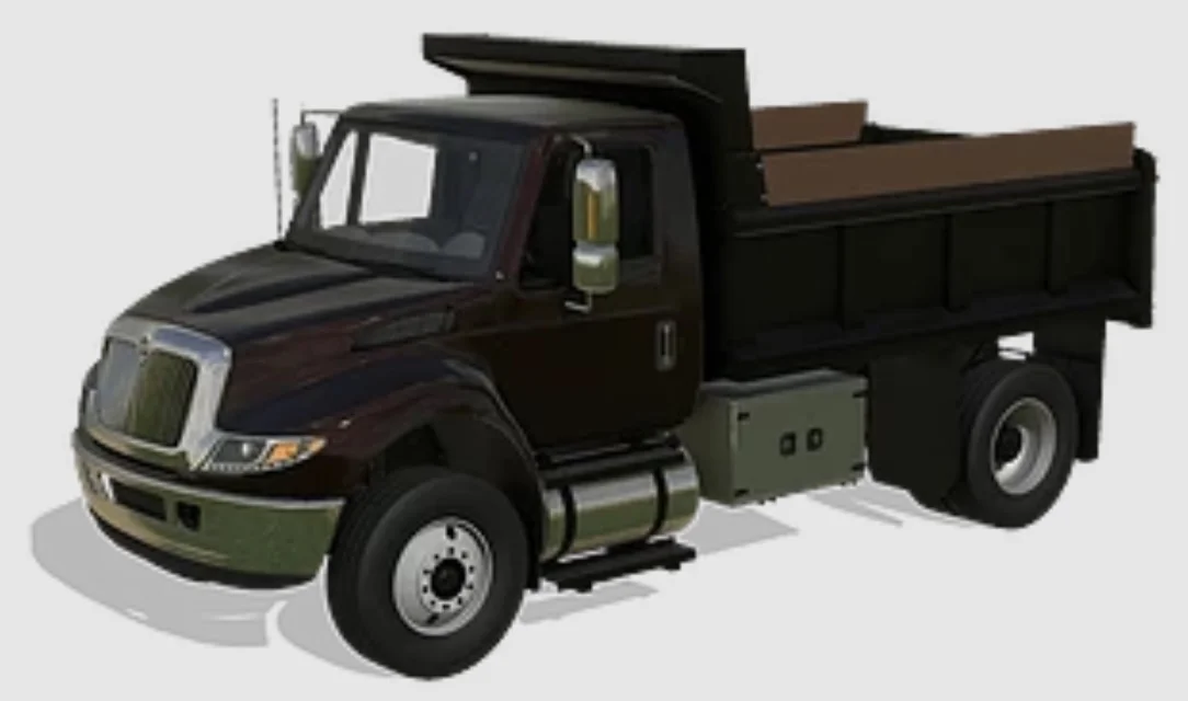 FS25 International Durastar Dump Truck Tri-State v1.0 Trucks Mod FS25 Mod Free Download