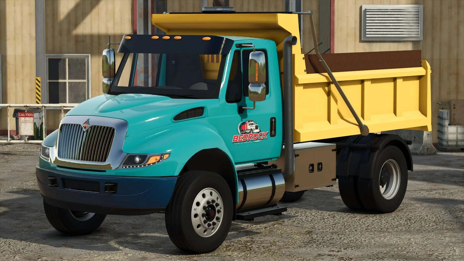 FS25 International Durastar Dump Truck v1.0.0.1 Trucks Mod FS25 Mod Free Download