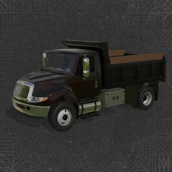 FS25 International Durastar Dump Truck v1.0 Trucks Mod FS25 Mod Free Download