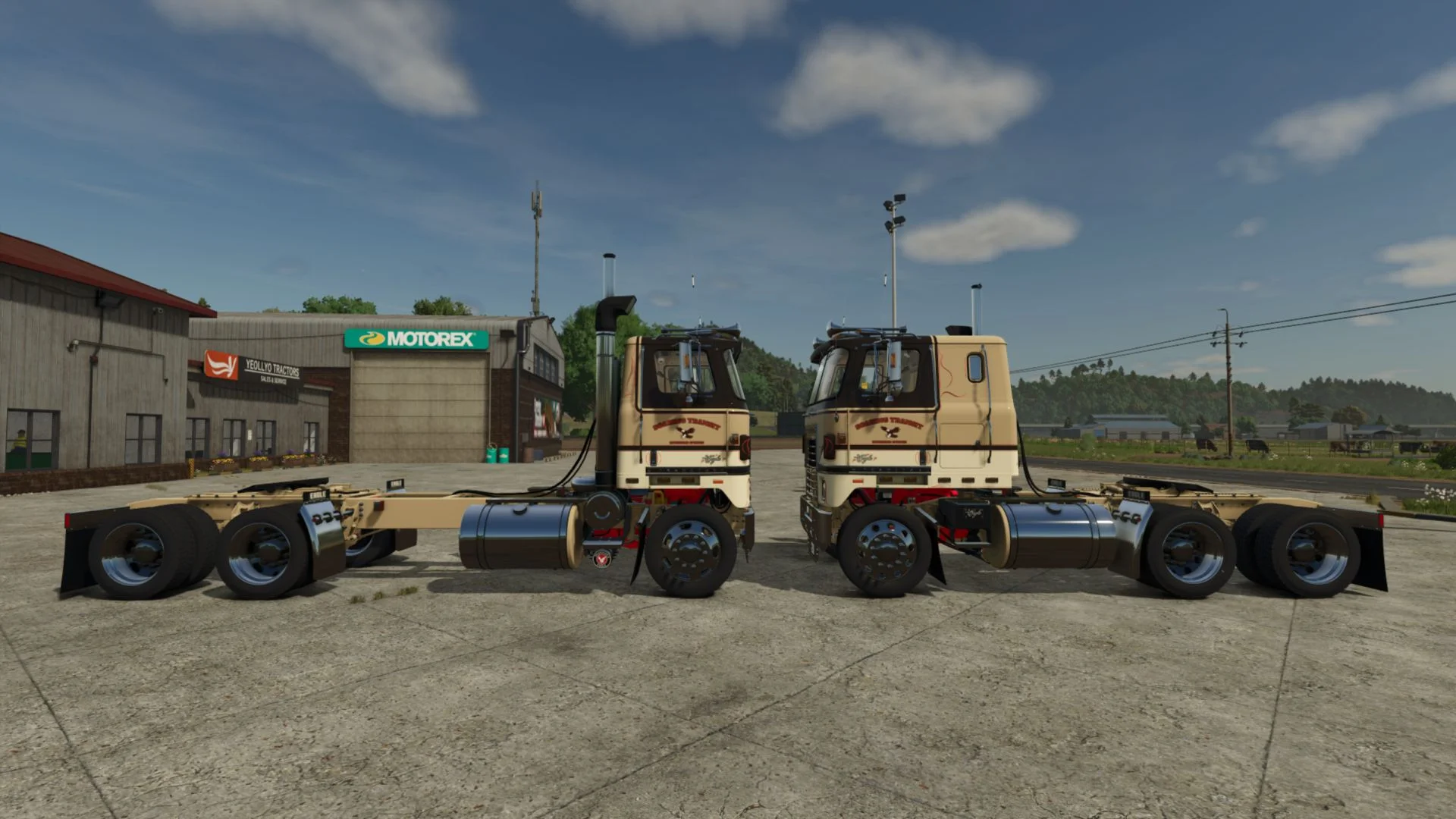 FS25 International Transtar II 900 HP / 150 km/h V1.1 Trucks Mod FS25 Mod Free Download