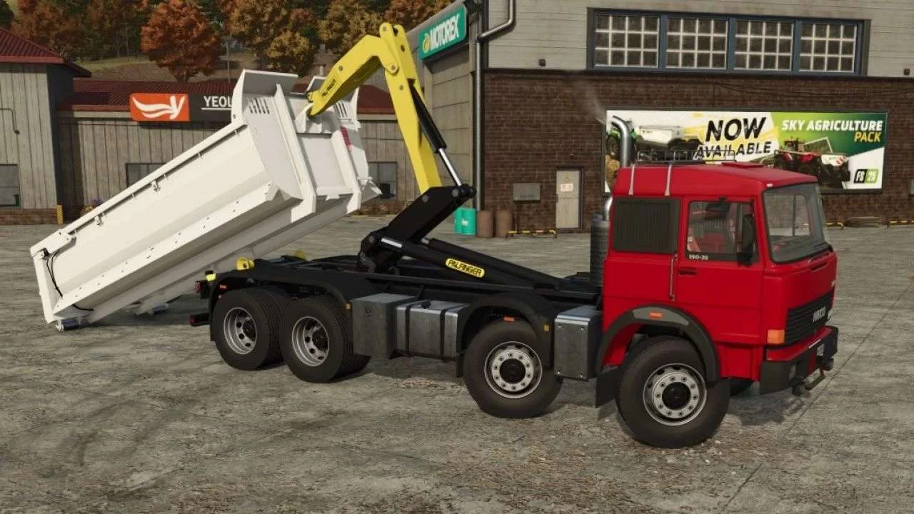 FS25 Iveco 330 4 axles v1.0.0.2 Trucks Mod FS25 Mod Free Download