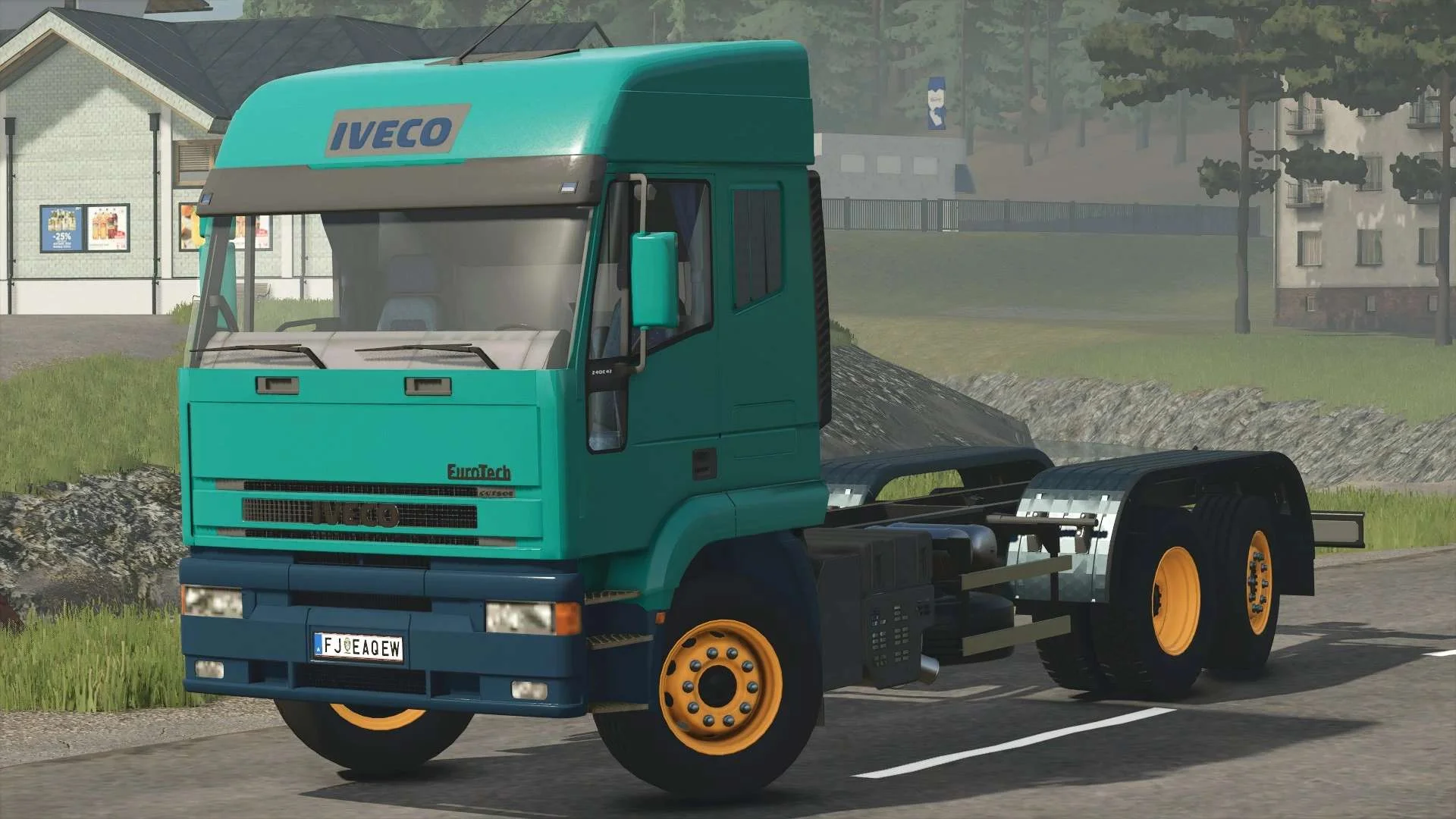 FS25 Iveco EuroTech v1.0 Trucks Mod FS25 Mod Free Download