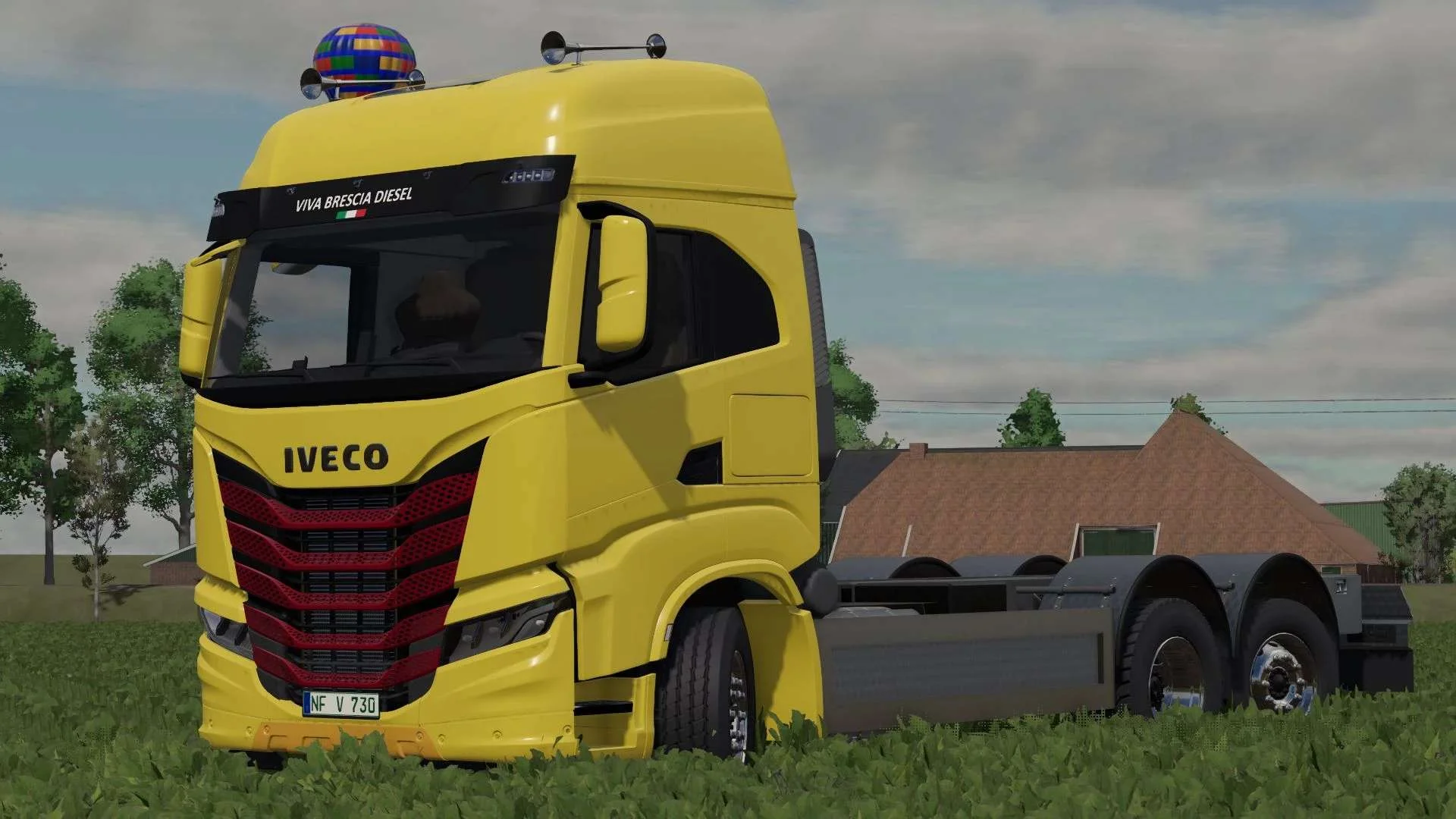 FS25 Iveco S-Way 2020 v1.0 Trucks Mod FS25 Mod Free Download