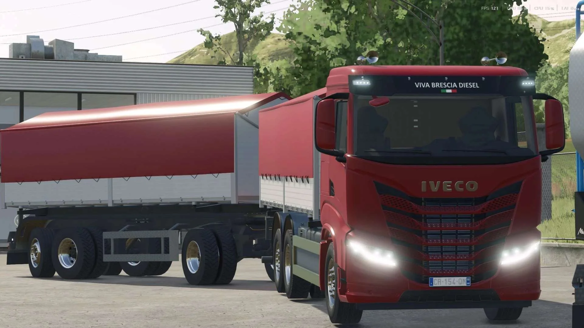 FS25 Iveco S Way v1.0 Trucks Mod FS25 Mod Free Download
