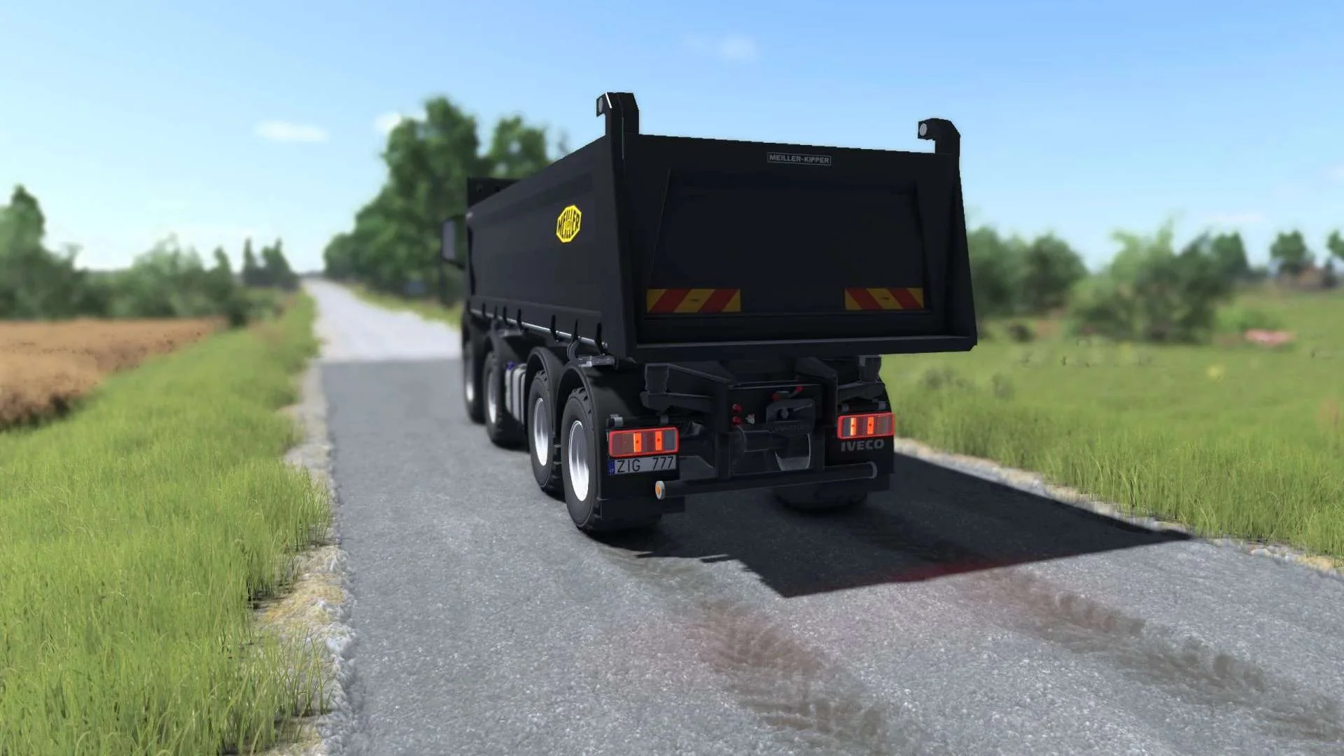 FS25 Iveco X-Way 8X8 Meiller Kipper v1.0 Trucks Mod FS25 Mod Free Download