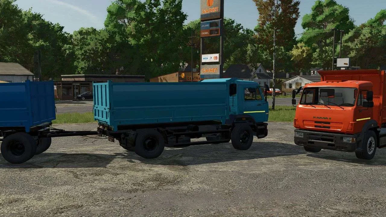FS25 Kamaz 53605 AMKAR v1.0 Trucks Mod FS25 Mod Free Download