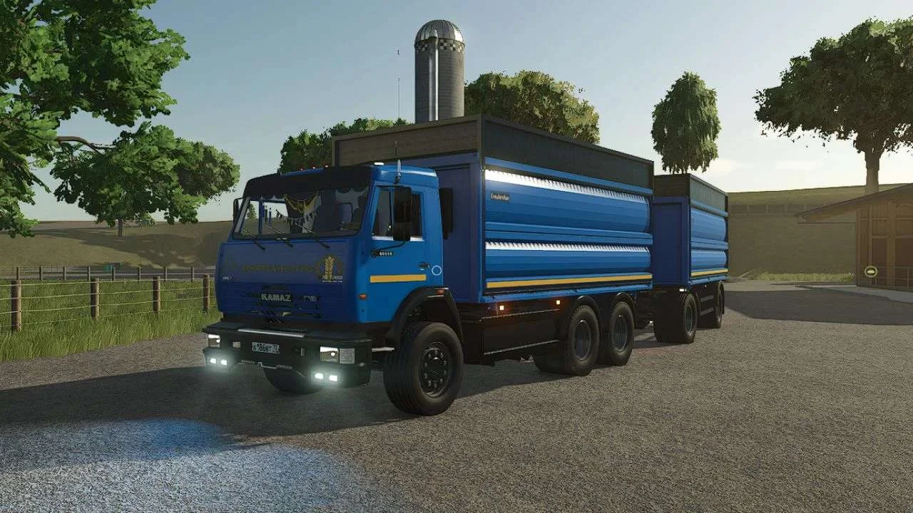 FS25 KAMAZ 65115A v1.0.0.1 Trucks Mod FS25 Mod Free Download